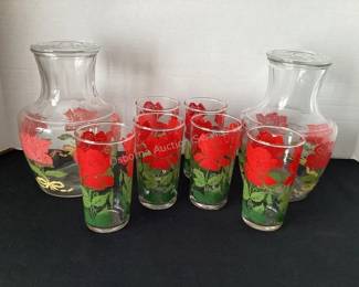 Vintage glassware