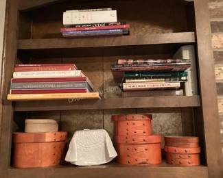 Shaker boxes & books