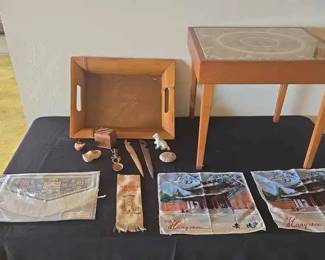 LU155Vintage Collectable Pieces From Asian Countries