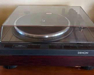 LU125Vintage Denon Dp47f Turntable 