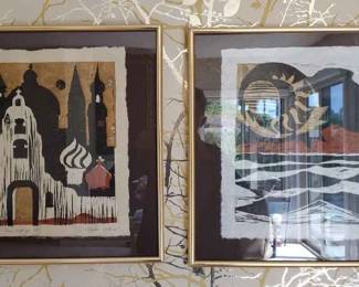 LU150Woodcut Prints