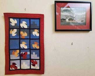LU158Framed Artwork And More 