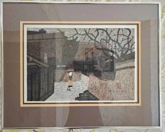 LU147Kiyoshi Saito Woodblock Print