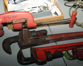 Pipe Cutter and Wrenches 