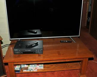 Large Flat Screen One of Two Television 