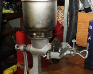 Grinder used for corn for bird feed