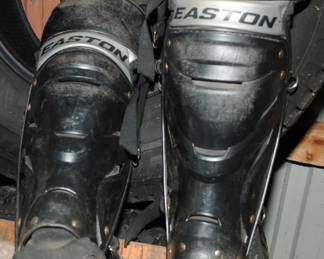 Easton Baseball Catcher Shin Gard's / Motocross 
