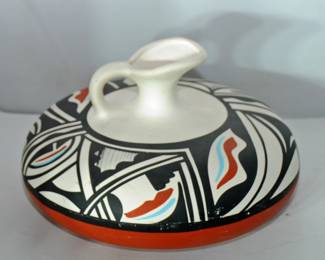 Signed Native American Pitcher from New Mexico 
