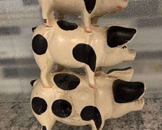 Stacked Farm Animals Figurine
