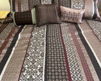 Madison Park Dartmouth 5-Piece Jacquard Bedspread Set