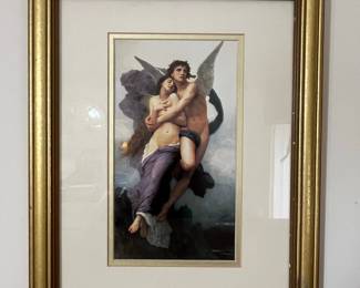 William-Adolphe Bouguereau 'The Abduction of Psyche' Print