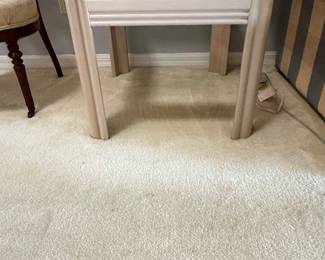 American Drew Bleached Wood Coastal Contemporary Style End Table
