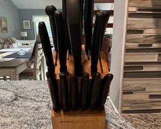 Miracle Blade Knife Set with Block