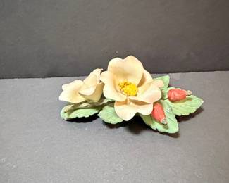 Capodimonte Porcelain Floral Arrangement