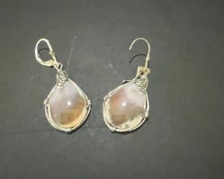 Ocean Jasper Teardrop Earrings
