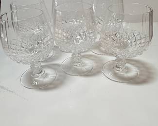 Cristal d'Arques Longchamp Brandy Snifters Set of 6