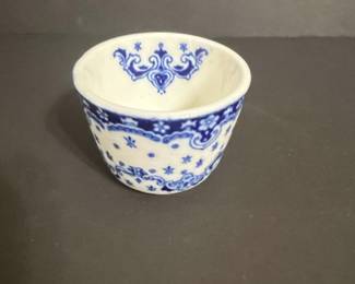 Blue and White Porcelain Cup