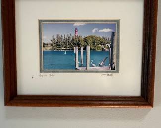 Jupiter Inlet Lighthouse Print by Paul B.