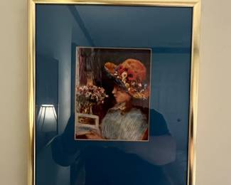 Pierre-Auguste Renoir 'Young Girl Reading' Painting