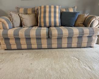 Striped Sofa by Ethan Allen