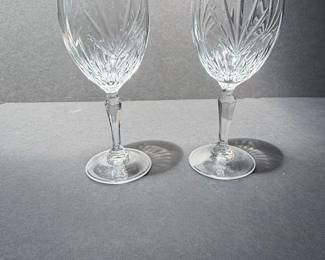 Princess House Royal Highlights Crystal Wine Glasses
