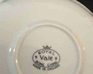 Royal Vale Bone China Saucer