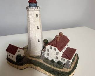 Danbury Mint Portland Head Light Miniature Diorama