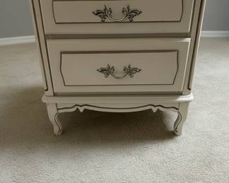 Vintage Sears "Bonnet" French Provincial Nightstand
