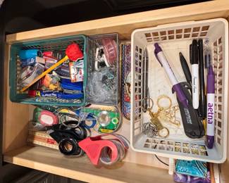 Assorted Office and Craft Supplies