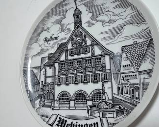 Metzingen Rathaus Decorative Plate