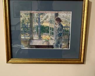 The Goldfish Window by Childe Hassam
