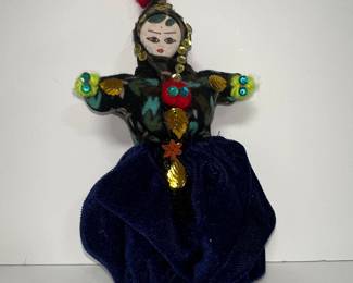 Whirling Dervish Style Turkish Folk Doll