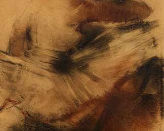 33 Grigory Gluckmann (1898-1973) Ballerina Ink, watercolor, and pastel on paper or vellum Signed lower right: Gluckmann 11" H x 8.5" W Estimate: $400 - $600