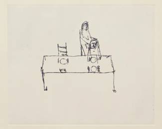 187 Tracey Emin (b. 1963) "You Forget Who You Are," 2013 Etching on Somerset soft white wove paper Edition: 69/200 (there were also 30 artist's proofs) Signed, titled, dated, and numbered in pencil in the lower margin: Tracey Emin; Emin International, London, England, pub. Plate: 8" H x 10" W; Sheet: 14.5" H x 16" W Estimate: $600 - $800