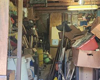 Garage is Packed