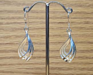 Sterling Earrings Dangles. Marked .925 on the wires.