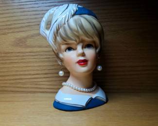 1956 RELPO Ladies Head Vase K1661