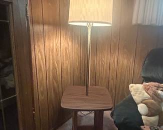 MCM side table lamp