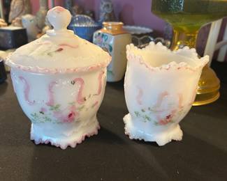 Lots of vintage glass