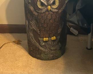 Owl umbrella stand