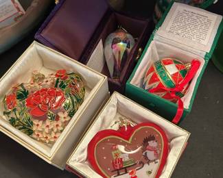 Vintage Pier 1 ornaments 