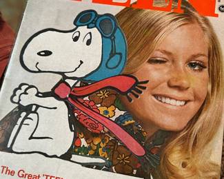 Several vintage magazines