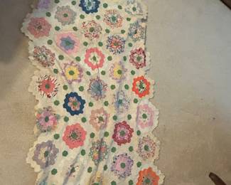 Beautiful smaller piece of quilt top
