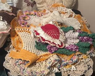 Lots of doilies