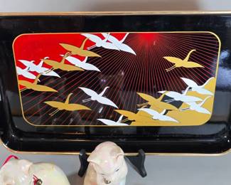 MCM lacquer tray