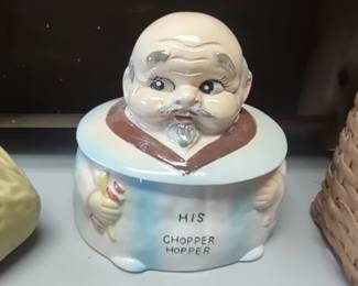 Vintage dentures cup