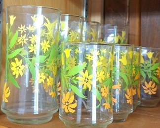 Vintage 1970s Libbey glasses