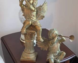 Cherub statues