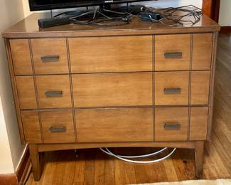 Mid Century Modern three drawer cabinet. 