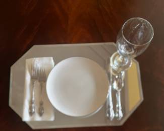 Mirror placemats 